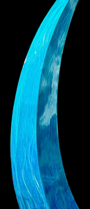 The Blue Wave Kinetic Wind Sculpture