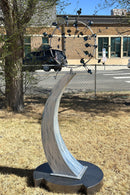 The Wave Kinetic Wind Sculpture